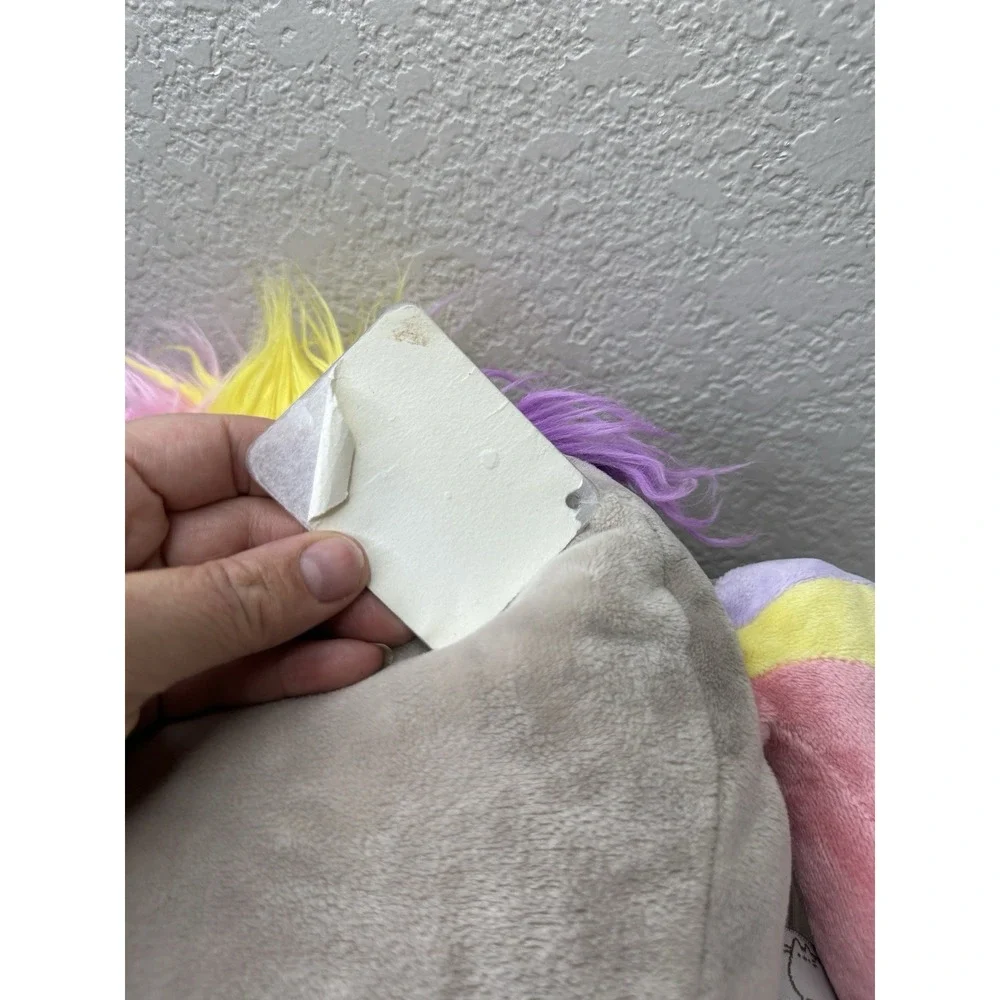 $44 🌙 GUND Pusheenicorn Pusheen‎ Cat Unicorn Plush Backpack 13